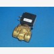 ODE 3/8" brass valve w. solenoid 220 